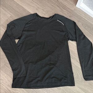 lululemon athletica Men's Black Long Sleeve Crew Tee